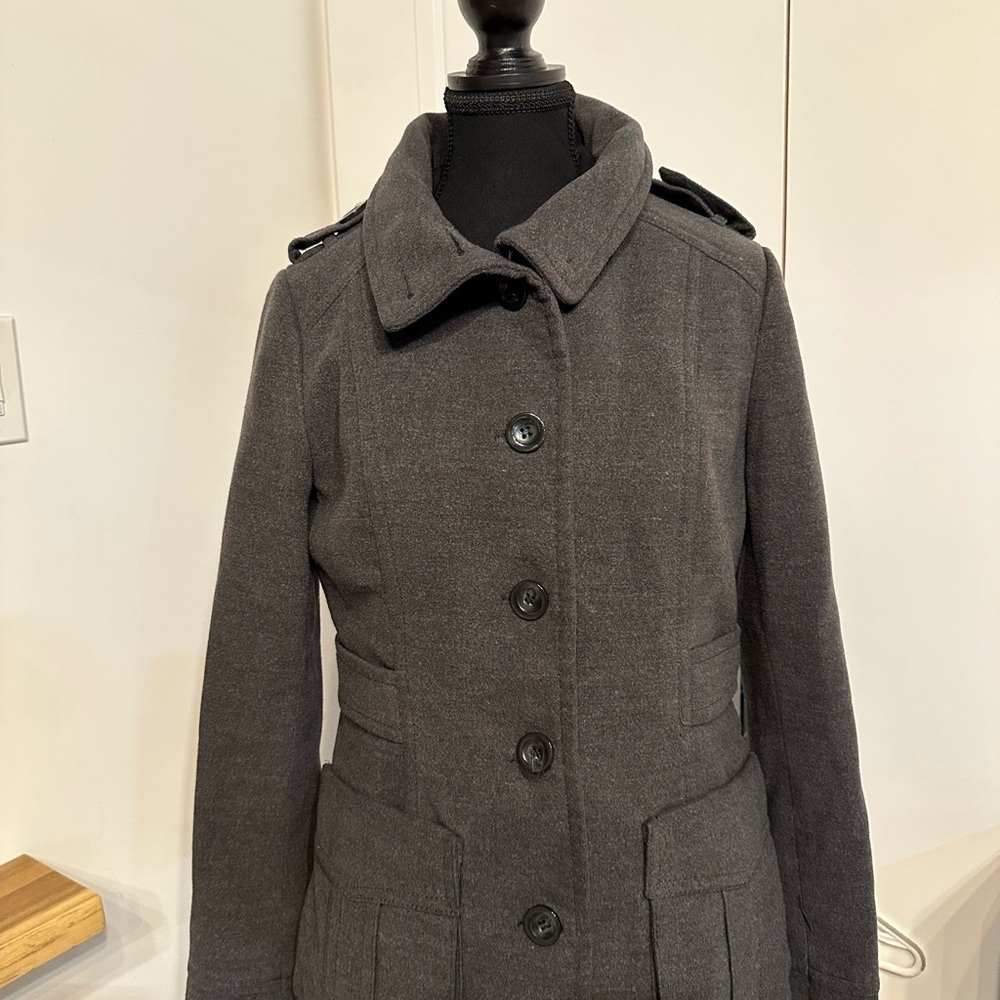 H&M Women's Gray Coat